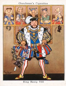 King Henry VIII by René Bull