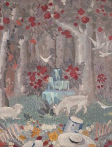 Decorative Panel (Fragment) by René Fontayne