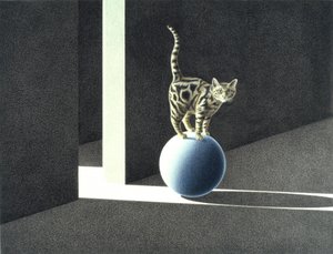 Blue Ball by Rene Boin
