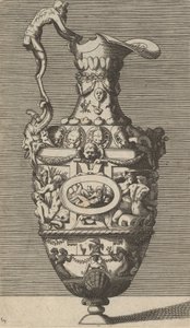 Vase with a River God in an Oval Medallion