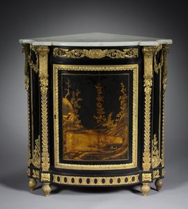 Corner Cabinet, c.1765-1770 by Rene Dubois