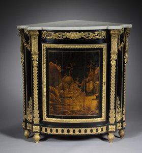 Corner Cabinet, c.1765-1770 by Rene Dubois