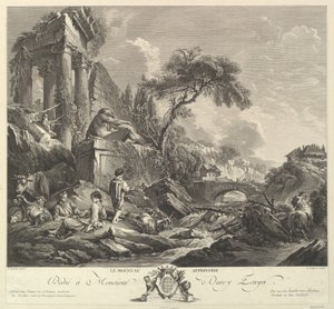 The Tame Sparrow, 18th Century by Rene Gaillard