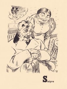 S as Satyr by Rene George Hermann Paul