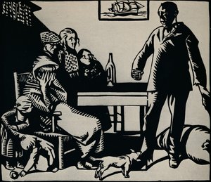 Illustration for Le Retour Du Marin by Rene Georges Hermann Paul