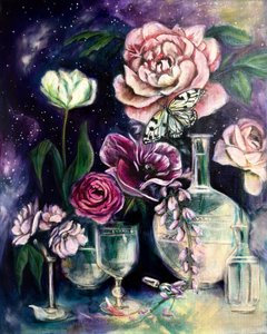 Butterfly Galaxy Flowers