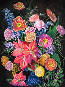 Dramatic Floral Arrangement