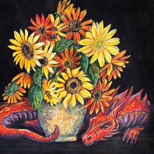 Sleeping Dragon Sunflowers
