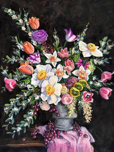Vibrant Floral Still Life