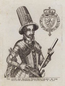 King James VI of Scotland by Renold (after) Elstrack