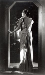 Dress designed by Madeleine Vionnet by Reutlinger Studio
