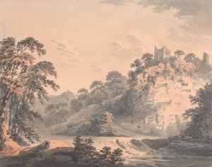 Knaresborough Castle, Yorkshire by Rev. William Gilpin