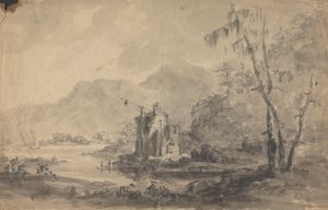 River Landscape with Castles