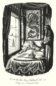 Hans Christian Andersen: The Nightingale by Rex (after) Whistler