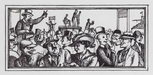 The Derby by Rex (after) Whistler