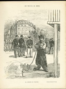 Illustration by Ricardo Flores in Le Rire by Ricardo Flores