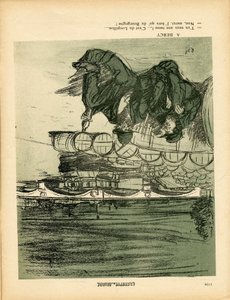 The Butter Plate, number 439, Satirical in Colors by Ricardo Flores