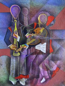 Cubist Jazz Musicians