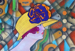 Elegant Woman in Hat