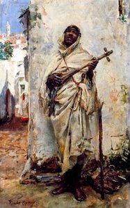 Arab Musician by Ricardo de Madrazo y Garreta