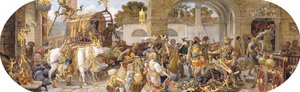 A Florentine Festival: The Arrival of The Provisions by Ricciardo Meacci
