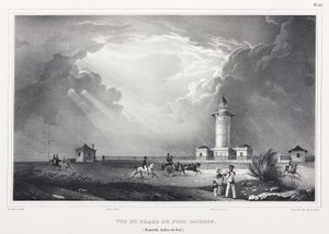 Lighthouse at Port Jackson, New South Wales, Australia by John Pardon