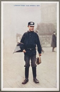 London Types: The Orderly Boy by John Pardon
