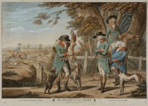 The Death of the Hare, Printed for Bowles & Carver by Richard (after) Dighton