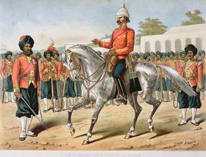 The 7th Bengal Infantry on Parade, the Anglo-Indian Army of the 1880s