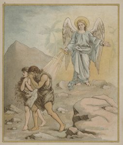 Adam and Eve Being Expelled from the Garden of Eden by Richard Andre