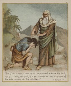 Samuel Anointing David by Richard Andre