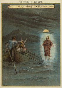 The Miracles of Christ: Jesus walks on water by Richard Andre