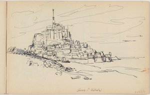 Mont-Saint-Michel by Richard Baseleer