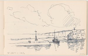 Saint-Valery-en-Caux by Richard Baseleer