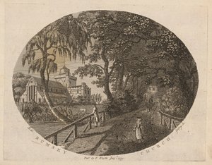 Rumsey Church by Richard Bernard Godfrey