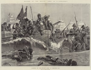Battles of the British Army, Alexandria by Richard Caton II (after) Woodville