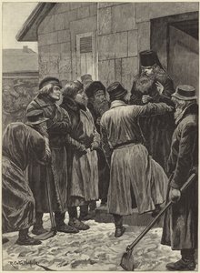 The Famine in Russia by Richard Caton II (after) Woodville