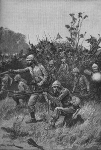 The Bonny Men Led the Advance, 1902 by Richard Caton II Woodville