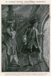 Peter the Great watching the procedure of the House of Lords by Richard Caton Woodville