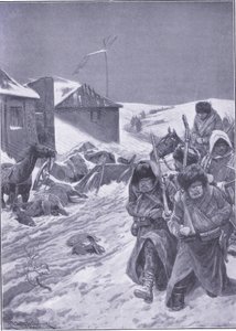 The Unending March Eastwards: A Familiar Sight on the Way by Richard Caton Woodville