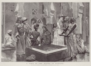 A Visit to the Harem in Morocco