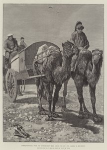 Across Mongolia, with the Russian Heavy Mail across the Gobi, our Caravan in Mid-Desert
