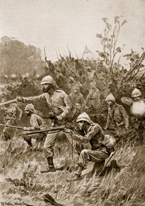 Advance of the British Force in the Ashanti Campaign, 1873 by Richard Caton Woodville junior