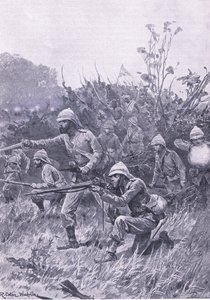 Advance of the British forces in the Ashanti campaign of 1873
