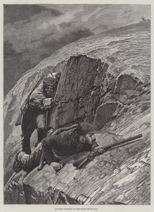 Big Horn Stalking in the Rocky Mountains by Richard Caton Woodville junior