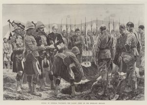 Burial of General Wauchope, the Fallen Chief of the Highland Brigade