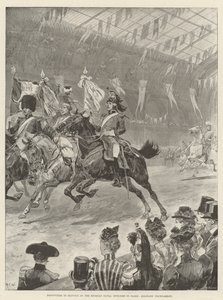 Festivities in Honour of the Russian Naval Officers in Paris, Military Tournament