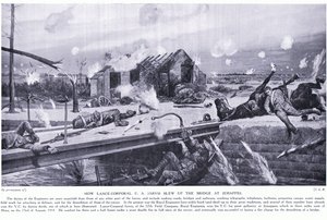 How Lance Corporal C.A. Jarvis Blew Up a Bridge at Jemappes near Mons and Won the VC, August 1914