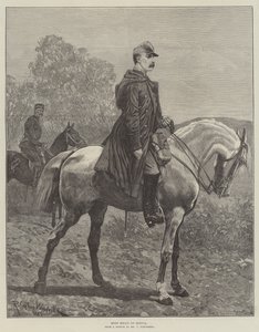 King Milan of Serbia