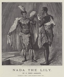 Nada the Lily, by H Rider Haggard